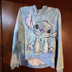 Kids Blue Character Hoodie LILO and Stitch girls 14-16